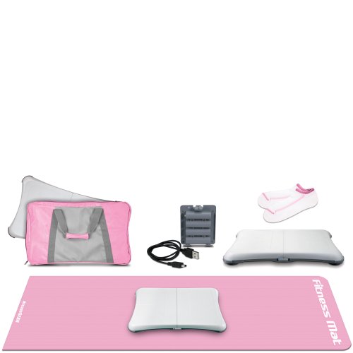 Wii 5-u-1 Lady Fitness Workout Kit - Pink