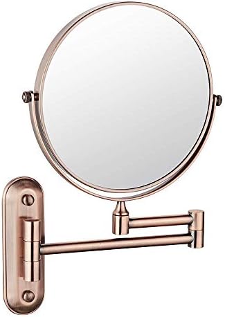 LIANXIAO-ogledala za šminkanje ispraznosti uvećavajući Hotelsko kupatilo za brijanje Kozmetičko ogledalo sa dvostrukim sklopivim rukama zidna ogledala