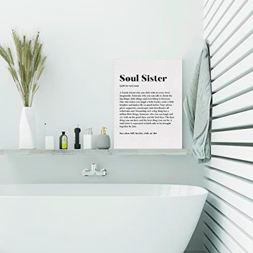 EVXID Soul Sister Definition Canvas Poster Painting zidna Umjetnost, soul Sister Definition