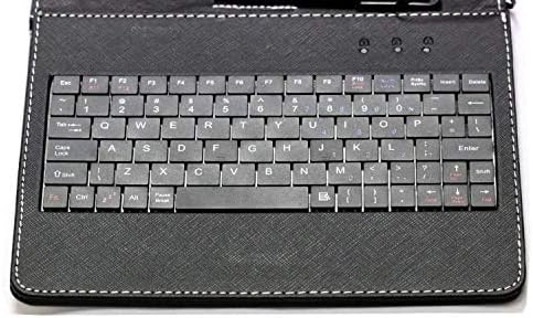 Navitech crna torbica za tastaturu kompatibilna sa Arespark 10.1 inčnim Tablet računarom, A33 četvorojezgarnim