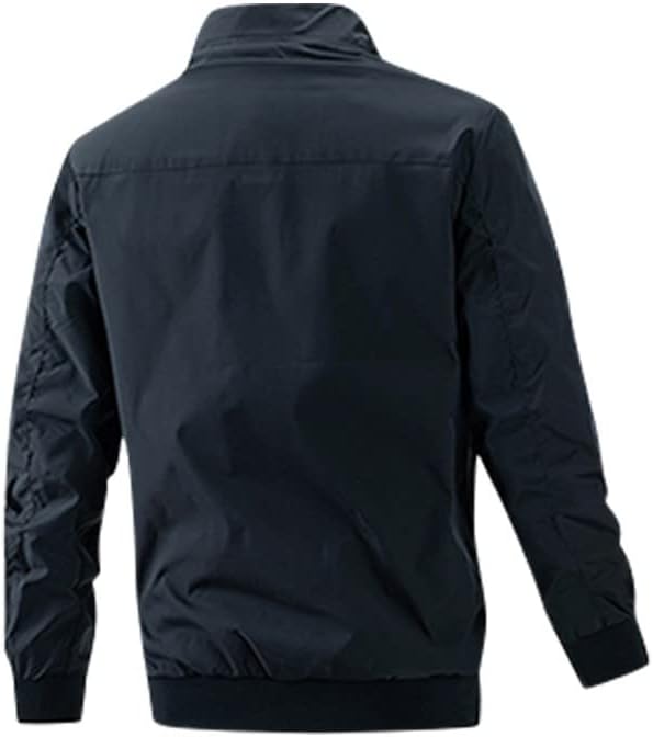 ADSDQ muški jakni, biciklistički pad plus veličina dugih rukava pulover muške ležerne prilike pulone dukseve guste boje