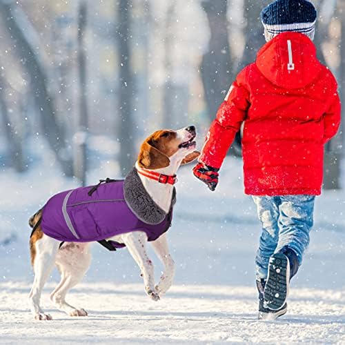 Pas topli kaput, dogginska zimska runa, jakna za kućne ljubimce, hladno hladno vrijeme vodootporno vjetroottno