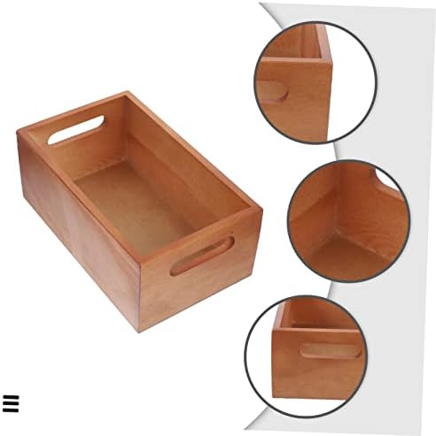 Doitool Nakit Organizator 3pcs Kutija Drvena kutija za skladištenje Nakit Organizovanje pladanj Craft Case Organizer