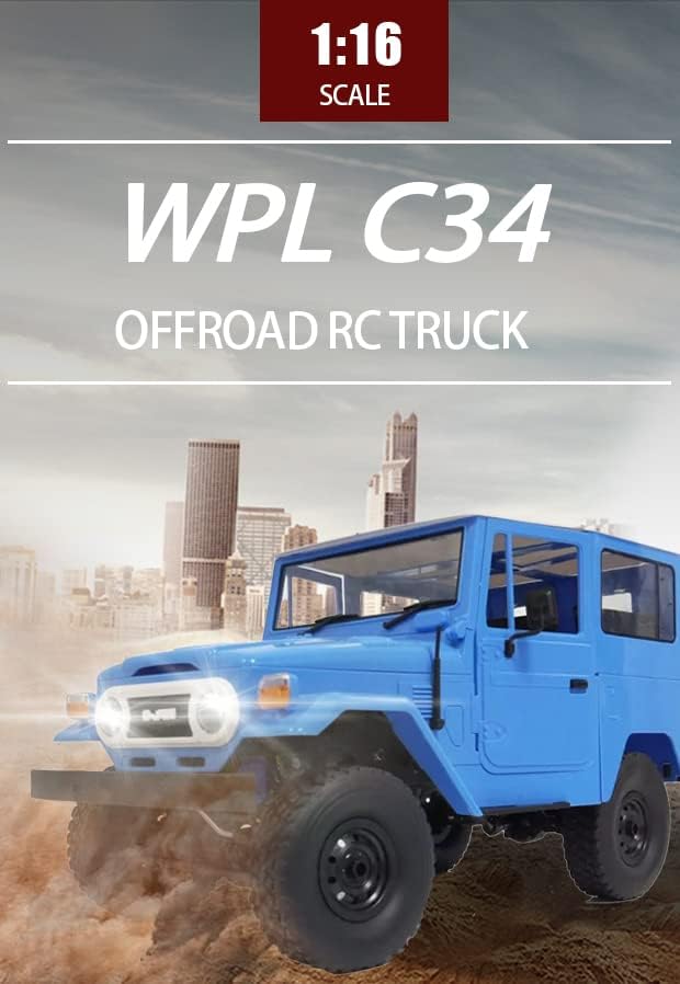 The Perseids RC Rock Crawler RTR RC kamion, 4WD daljinski upravljač Offroad Car RC poluprikolice Svi terenski