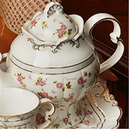 HDRZR Nordic Golden sa ladicom Engleski vodeni set čaj set za čaj za vodu Pot kafić Pot i kućanstvo