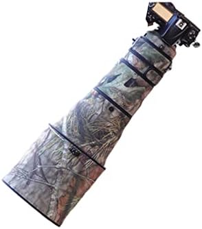 Comeoxo objektiv poklopac kamuflage Stretch tkanina za kišu za kišu Nikon Z 600mm F4 TC VR S Objektiv za zaštitu objektiva (boja: # Pine Tree Camouflage)