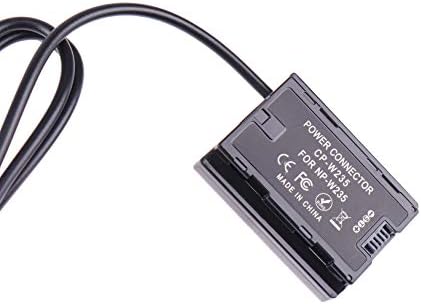 FOTGA D-TAP B-TAP kabel za napajanje sa DC spojkom lutka baterija NP-W235 za kameru Fujifilm X-T5 X-T4 X-H2 X-H2S GFX100S, kompatibilan sa V Mount Anton Bauer baterijom
