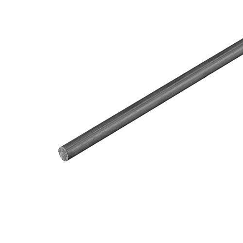 Uxcell okrugli štap od karbonskih vlakana fiksni štap za avion za RC jedrilicu 3mm, 500mm/19.6 inch Length