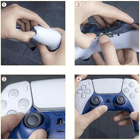 Lingge Game Regulator za zamjenu za PS5 DIY Shell Dekorativna traka Gamepad Dodatna oprema za uređenje predmeta za PS5 kontroler PANEL
