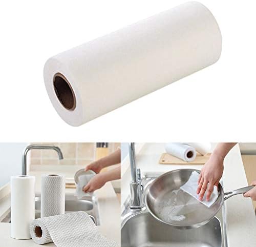 Jastučići za čišćenje doitoola, 50pcs / roll mutipurpore ručne maramice Čišćenje brisači za jednokratnu