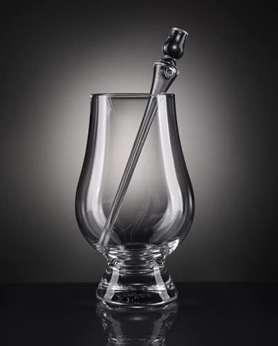 Glencairn kristalno službeno staklo za degustaciju viskija i Set kapaljki za vodu s pipetom
