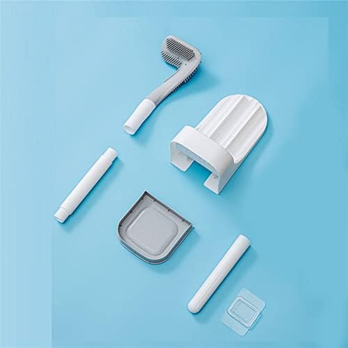 Zukeems toaletna četka silikonska četkica za golf toalet i držač za sušenje za kupaonicu za skladištenje i organizacija Pribor za čišćenje kupaonice