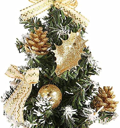 NC mini božićno stablo Desktop ukras doma, dječje poklon umjetno božinsko stablo, savršeno za unutarnji i