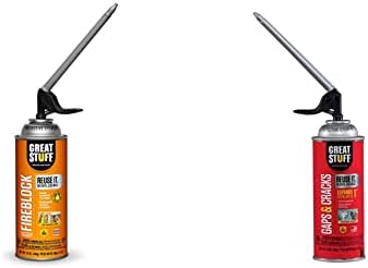 Velike Stuff 99112831 Smart dispenzer Fireblock, narandža& amp; 99108824 Smart dispenzer praznine & pukotine, krema, 12 unca