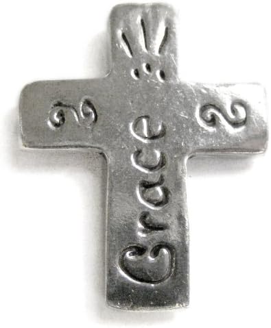 Basic Spirit Cross / Grace džep token ručno izrađen pewter Početna CN-25