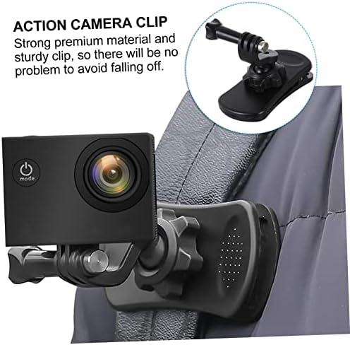 Solustre kamere komori za ruksak Držač Action Cam Camera Clip za planinarsko planinarenje Na ramenu nosač nosača kamere ruksak nosač nosača za planinarenje Legura montaže