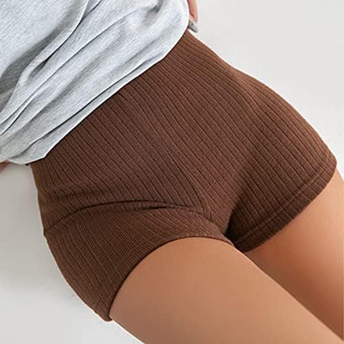 Workout Yoga kratke hlače za žene High Struk Tummy Hotcos Comfy Butt Lift Scrounch Butt Fortedy Trening Teretane Kratke hlače