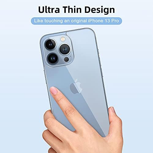 Duolamila [2 Pakovanje] iPhone 13 Pro zaštita za stražnji ekran za iPhone 13 Pro, Zaštita ekrana od kaljenog stakla protiv ogrebotina/mjehurića Ultra tanka Zadnja folija za iPhone 13 Pro
