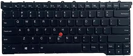 Yhfshop Laptop Replacement us Layout Tastatura sa pozadinskim osvetljenjem za Lenovo thinkpad