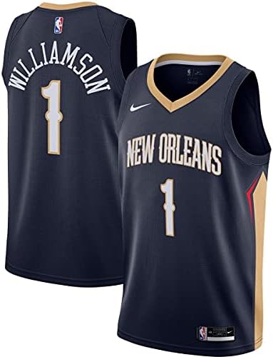 Nike Zion Williamson New Orleans Pelicans NBA dječaci Youth 8-20 Navy Icon Edition