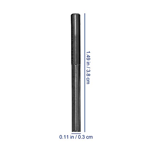 Doitool rotary Tool burgija 3kom CNC ruter glodalice 4mm Savjeti za graviranje volframova flauta bitovi za brušenje