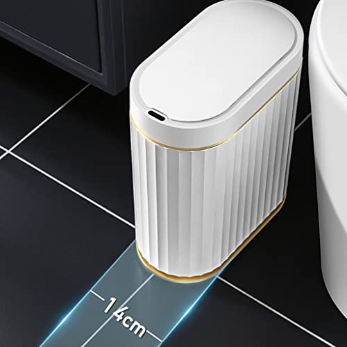 CZDYUF 7L Smart Sensor Trash Trash bin Početna Elektronska kuhinja smeće bin toalet vodootporna uska kanta za pohranu