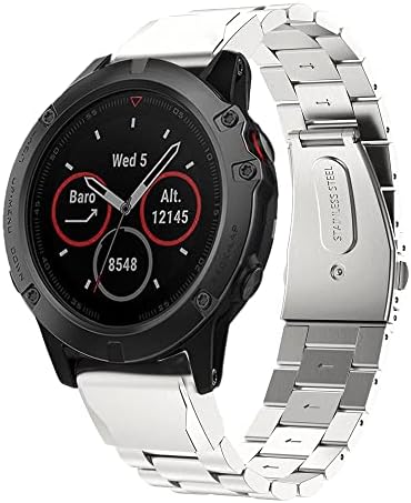 SNKB 20 22:00 od nehrđajućeg čelika od nehrđajućeg čelika za Garmin Fenix ​​5s 5 5x plus 6x 6 6SPRO 3HR Brzi oslobađanje Smart Watch narukvica narukvica