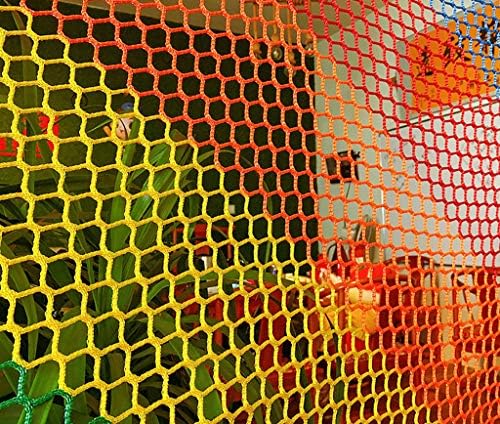 Aluft Višestruke veličine najlonske neto strop ukras Neto ograda Neto ljubimca za zaštitu djece neto 4mm * 8cm užad u boji neto balkon zaštita od stabika Net-Fell Net
