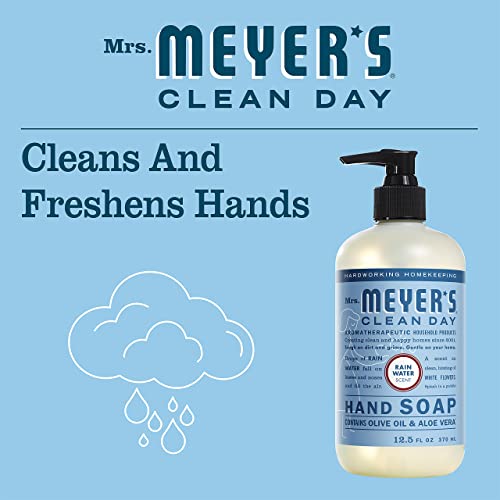 Mrs. MEYER'S CLEAN DAY tečni sapun za ruke, 1 miris kišne vode ručni sapun, 1 miris Zobenog cvijeta ručni sapun,