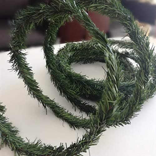 Doitool Nativitge Withet Božićni Garland Xmas Garland Pine umjetno vijenac ukras za odmor Kamin Mantlek Dekor Dekor drveća Dekor grane