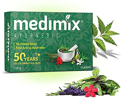 Medimix Biljni Ručno Rađeni Ajurvedski Sapun Sa 18 Biljaka, 125