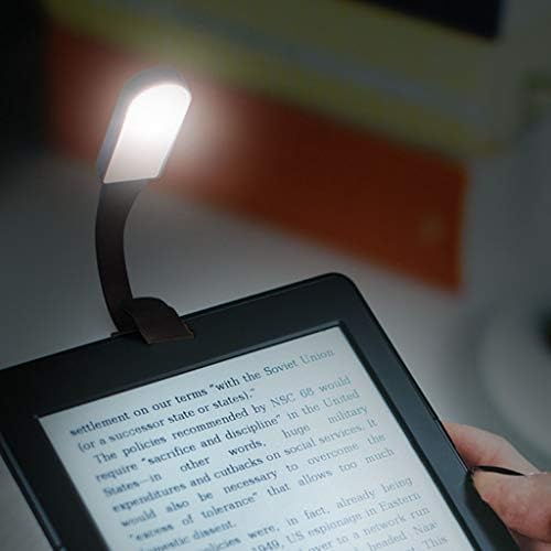 XiangLiang mini LED svjetla koja se baterija upravljala jednokratna noćna svjetla fleksibilna punjiva na osjetljivoj svjetloj knjizi LED clip USB svjetlo LED svjetlo jantar božićne svjetla Baterija