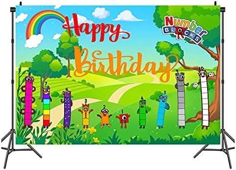 Win3terz Rođendanska zabava, pozadina rođendana, Digitalni rođendan Ukrasni krpa za djecu Rođendanske zabave (7FTX5FT)
