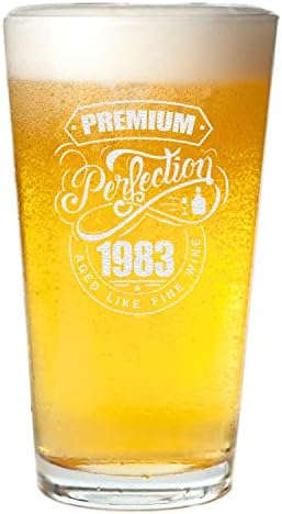 Veracco Premium savršenstvo 1983 Odležan poput finog vina 40 godina četrdesete rođendanski poklon za njega njena četrdeset i fenomenalna čaša piva od Pinte