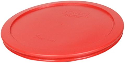 Pyrex 7402-PC 1113808 crveni plastični okrugli poklopac sa 6-7 čaša