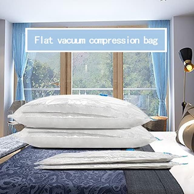 Vakuumske vrećice za odjeću, jumbo 39.37 * 31.49 * 3.5in, 3 veličine, uključuje 1 pumpu, idealna