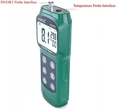 AE6601 ručna digitalna vodna vodna vodna pH mjerač mjerač PH & ORP mjerač 0,00 ~ 14,00ph