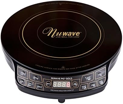 Uživajte u ovom posebnom ponudu s Nuwave PIC Gold 1500 WATTS - indukcijski kuhar sa zdravom keramikom 9 SRJ tave