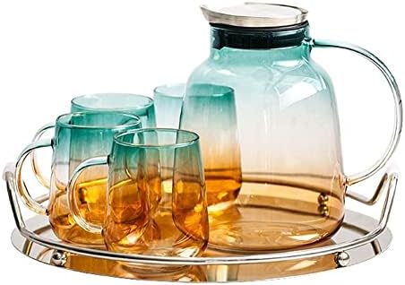 Moderni časopisi Staklena voda Appliance Kućanski dnevni boravak sok čajnik Hladni čajnik otporni na čašice