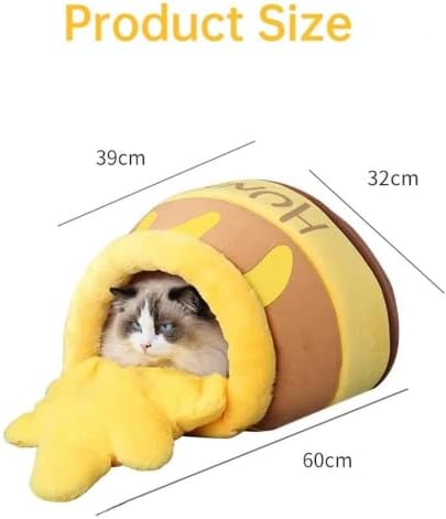 SSDHUA Cat Nest oblik mačka kauč na razvlačenje slatka i udobna kućica za kućne ljubimce može biti
