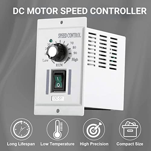 DC motorni regulator, 24V 36V 90V izlazni regulator DC-a, ulaz AC 110V električni regulator brzine