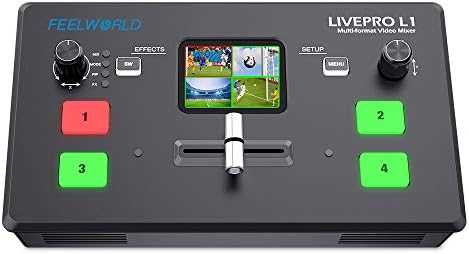 Weentworld Livepro L1 V1 Video prekidač i UHD4K12X PTZ kamere paket