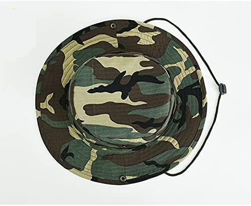 Topptie Custom Boonie Bucket Sun Hat Ljetni na otvorenom Ribolov za sunčanje sa kaišem za bradu i pričvrstite
