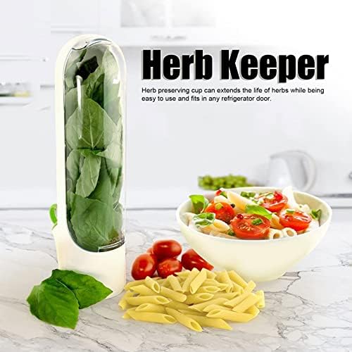 Herb Keeper, najsvježiji Herb Savor Organizator frižidera, Herb Storage cilantro kontejneri za frižider, Savor čuva konzervans zelja za Cilantro, peršun, bosiljak, vlasac, mentu, šparoge 2-3 sedmice
