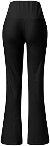 Ženski rad Ležerni povremeni elastični struk ispisane pantalone za noge Casual Sports Joga pantalone hlače srušeno casual