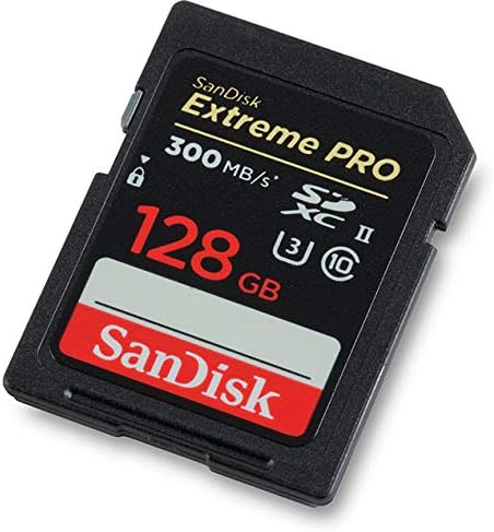 SanDisk 128GB UHS-II Extreme Pro memorijska kartica radi sa Sony Alpha A7c paketom sa 1 Sve osim Stromboli 3.0 čitač SD kartica