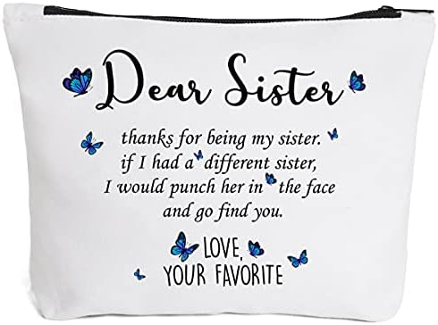 Fokongna Sister Gifts from Sisters Funny, Sister Gifts from Brother, Sister Birthday Gifts, Gift For