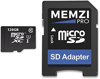 MEMZI PRO 128GB klasa 10 80MB / s Micro SDXC memorijska kartica sa SD adapterom za Samsung Galaxy J3 Eclipse, J3 Emerge ili J3 Prime mobilne telefone