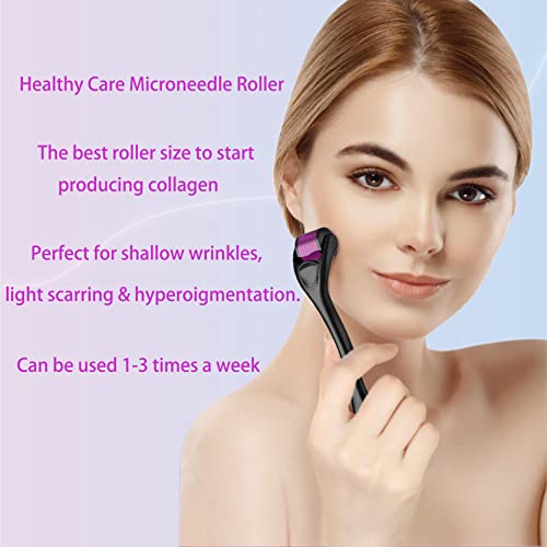 Derma Roller-Microneedling Roller Healthy Care za lice - Micro Needles Instrument za njegu kože lica mikrodermoabrazija