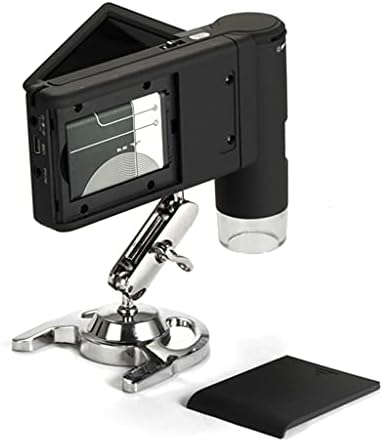 Yasez 500x Mobilni digitalni mikroskop 3 '' LCD 5MP sklopivi USB litijum bateriju 8 LED PC Alati za kamere